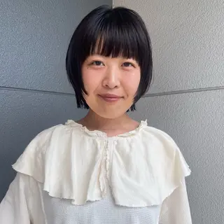 ショート ブリーチなし/透明感 カラー/miyouのヘアスタイル