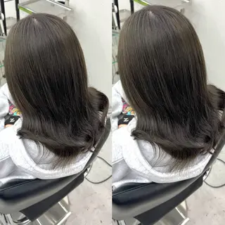カラー ヘアメ🎀ハイトーン 🩵エクステ🪄しほのヘアスタイル