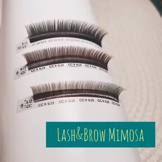 マツエク・マツパ Lash&Brow Mimosaのマツエク・マツパデザイン