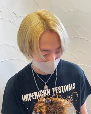 カラー 【店長】インナー指名 No.1戸塚優思のヘアスタイル