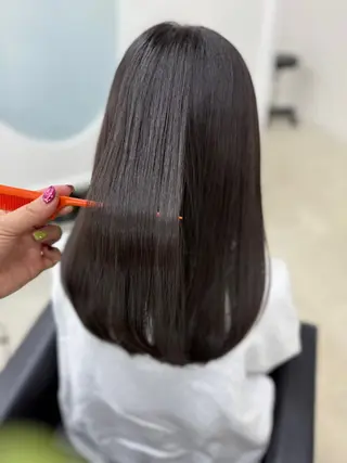 セミロング 🧡 TOMO🧡のヘアスタイル