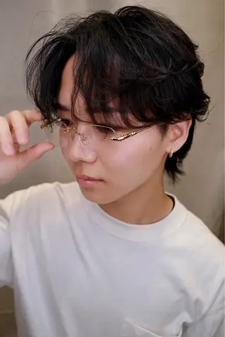 ショート メンズ 筋肉美容師 TETSUのヘアスタイル