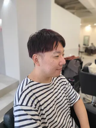 ショート メンズ 桐島 令奈のヘアスタイル