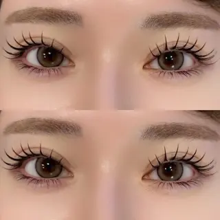 マツエク・マツパ honeysalon CHIKAのマツエク・マツパデザイン