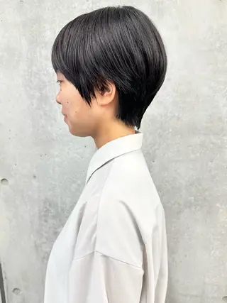 ショート ボブ/ゆるふわ ボブパーマ/とういのヘアスタイル