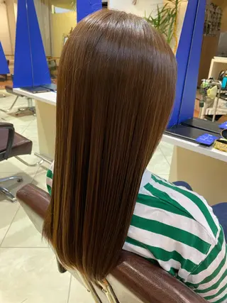 ロング カラー 石井 佑樹のヘアスタイル