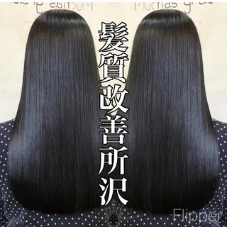 ロング 美髪美容師 いいじまあいかのヘアスタイル
