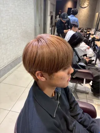 カラー メンズ 🎀ིྀ韓国風 艶カラー🤍ྀི小澤のヘアスタイル
