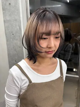 ショート カラー yuuna/ レイヤーカット🎀のヘアスタイル