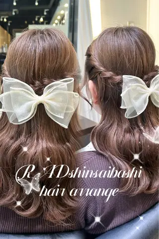 ヘアアレンジ RAD心斎橋 .†⋆RICOのマツエク・マツパデザイン