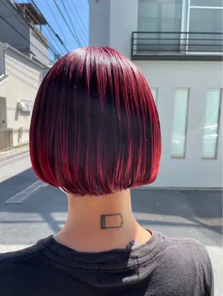 ショート AOI✖️ BY MY SIDEのヘアスタイル
