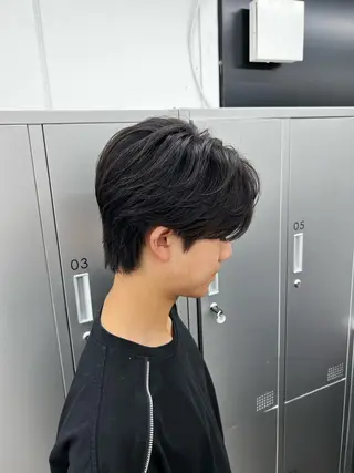 パーマ メンズ 曲がる縮毛矯正/ パーマ/佐野友尉のヘアスタイル