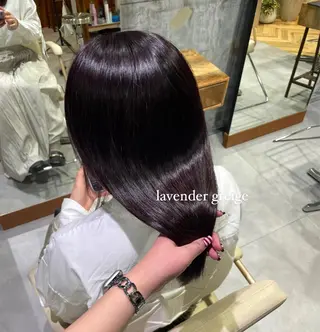 ロング カラー 似合わせカット/ 青竹真璃亜のヘアスタイル