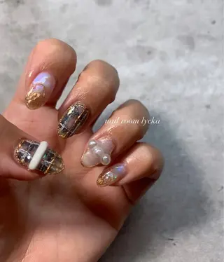 ネイル ネイルルームリッカ 𝐦𝐚𝐲𝐮のネイルデザイン