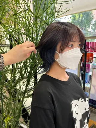 カラー 海外girl🤎 透明感ベージュmaoのヘアスタイル