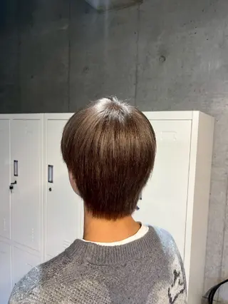 メンズ 地雷系🎀ハイトーン 💙荒川結星のヘアスタイル