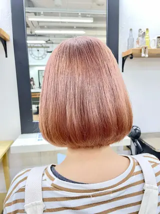 ショート カラー 青木 優歩のヘアスタイル