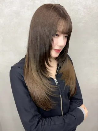 ロング 【韓国ヘア ×髪質改善】内田のヘアスタイル