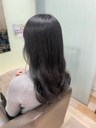 ロング カラー カラー/カットモデル 東 ゆきののヘアスタイル