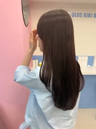 ロング 透明感 オリーブ/ Anna ʚ🎀ɞのヘアスタイル
