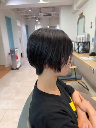 ショート 透明感カラー/ 艶髪縮毛矯正/しほのヘアスタイル