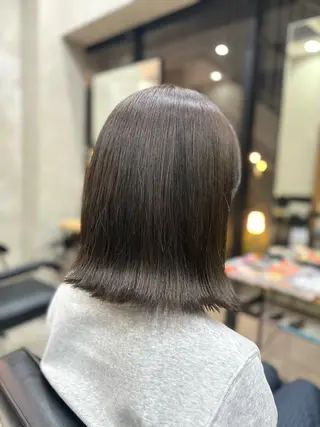 カラー かわうち れなのヘアスタイル