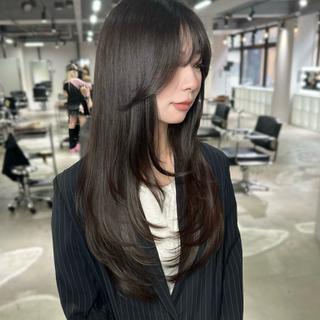 ロング 韓国レイヤー🇰🇷 艶髪💎renのヘアスタイル