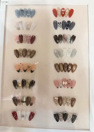 ネイル カク チカギョクのネイルデザイン