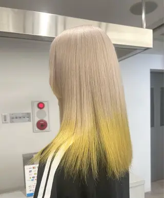 ミディアム ハイトーン特化サロン 🍑momo🍑のヘアスタイル
