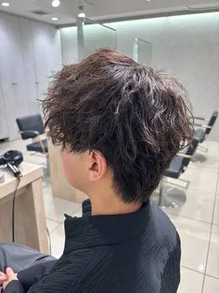 パーマ メンズ 💠メンズ縮毛矯正 /パーマ💠林慶太のヘアスタイル