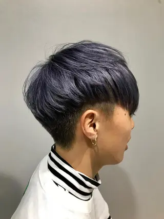 ショート カラー メンズ 山下 亮輔のヘアスタイル