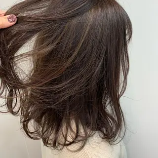 セミロング 👑満足度1000% 重村　春奈👑のヘアスタイル