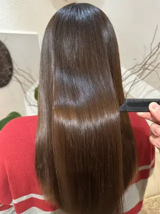 ロング putri 副店長 岸本 拓真のヘアスタイル