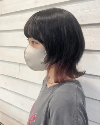ミディアム シールエクステ sнiнoのヘアスタイル