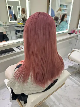 セミロング カラー ParveMix🍀 藤原愛未のヘアスタイル