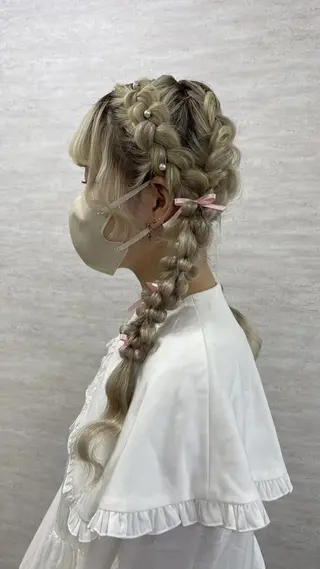 ヘアアレンジ 羽太 正江のヘアスタイル