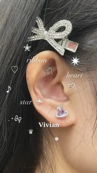 マツエク・マツパ N +th💎オタク 女子kurumi💎のマツエク・マツパデザイン