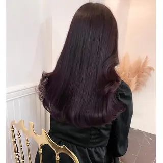 ロング カラー miyu /トレンド カラー×艶髪のヘアスタイル