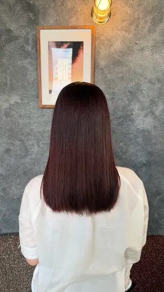 ミディアム カラー ruup  Aru みさきのヘアスタイル