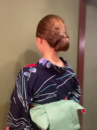 セミロング ヘアアレンジ PATH-hair. storeのヘアスタイル
