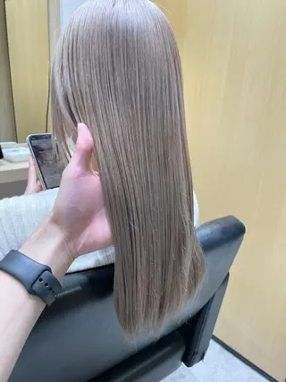 ロング カラー 城　健太郎 💎ハイトーンのヘアスタイル