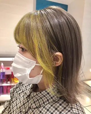 カラー . Chisaのヘアスタイル
