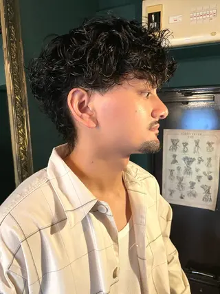 パーマ メンズ vivre libreのヘアスタイル