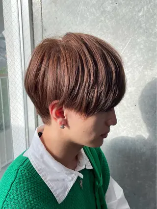 カラー メンズ メンズモテパーマ💙 fuwaのヘアスタイル