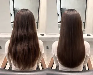 ロング 久保 舞帆のヘアスタイル