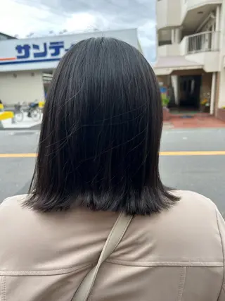 ミディアム 水田 誠貴のヘアスタイル
