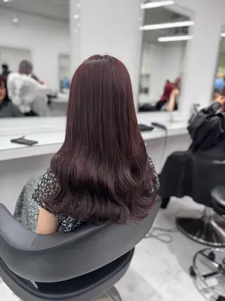 ロング カラー ヘアアレンジ 透け上品ハイトーン 職人ゆうと🤍のヘアスタイル