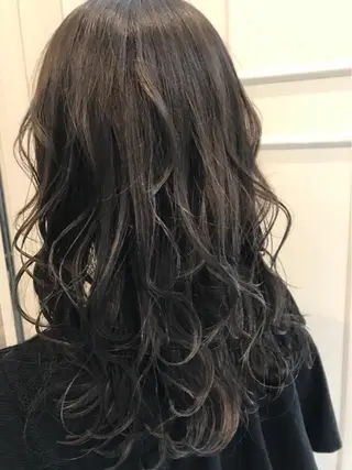 セミロング カラー Blanco Color&Careのヘアスタイル