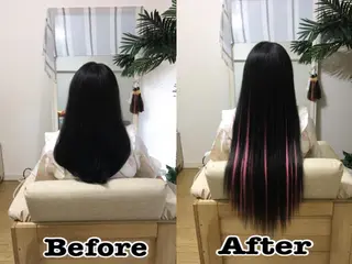 ロング KA BUのヘアスタイル