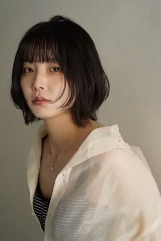 ミディアム カラー 髪質改善/縮毛矯正 kyosukeのヘアスタイル